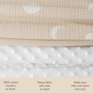Coperte di mussola per la ricezione di coperte traspiranti e pelle-Friendly per neonati e bambine per uso domestico - Product Image 4