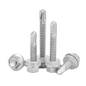 Bibo Yaente Factory Hex Flange Face External Hex Head Self-drilling Tapping Screws - Drill Tail <b>Fasteners</b> for Color Steel Tile - Product Image 5