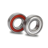 Roulement à billes à gorge profonde 6302 RMX 2RS 15x42x13mm avec joint rouge pour poulie tendeur de voiture