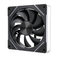Nouveaux ventilateurs de refroidissement RGB colorés noirs en gros pour PC, ventilateurs LED RGB pour boîtier PC, Cooler Master RGB