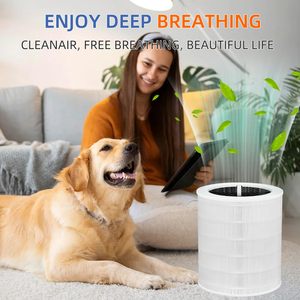 Kit de reemplazo de filtro Core 600S-RF-TX para purificador de aire fresco Levoits True HEPA reemplazo de filtro y alta eficiencia - Product Image 3