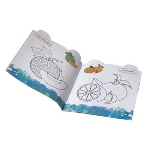 Grosir kustom dapat digunakan kembali kertas gambar buku buku mewarnai kustom cetak untuk anak-anak dengan Logo - Product Image 2