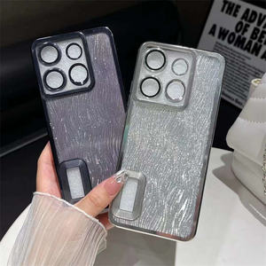 Coque de téléphone portable en TPU flexible avec protection de l'appareil photo, placage brillant pour Tecno Spark 30C/20 <span class=keywords><strong>Pro</strong></span>/Go 1/Camon <span class=keywords><strong>30</strong></span> - Product Image 5