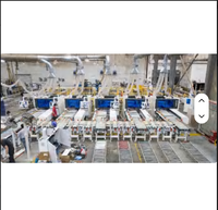 Solution intelligente de perçage six faces CNC à 8 canaux Huahua Popular 4 Set pour ligne de production de meubles