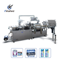 Machine d'emballage sous blister électrique automatique multifonctionnelle à haute efficacité Finalwe pour papier, plastique et brosses à dents