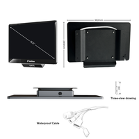 Sistema de Visualización Inteligente para Cocinas de Restaurantes, Pantalla de 15.6 Pulgadas, Procesador KDS RK3568, 4GB de RAM, 64GB de Almacenamiento, Solución OEM ODM