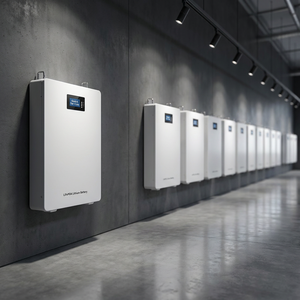 Prix usine 51.2V 100Ah 200Ah 300Ah Batterie domestique Fabricant ODM 5/10/15kWh Logo personnalisé Cellules de qualité A Système de stockage solaire - Product Image 1