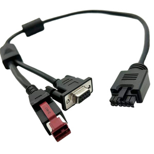 Tùy chỉnh thiết bị đầu cuối POS Cáp Molex <span class=keywords><strong>micro</strong></span> phù hợp 3.0 12p để Điện <span class=keywords><strong>USB</strong></span> 24V <span class=keywords><strong>DB9</strong></span> Y Splitter Bện PVC - Product Image 1