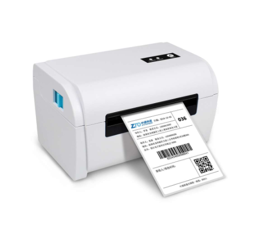 NETUM Free Stand Thermal Barcode Printer USB/LAN/ for A6 Shipping Address 1-Year Warranty Commercial Use