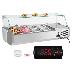 Bảng Top salad Bar Prep Countertop salad Bar tủ lạnh hiển thị truy cập hàng đầu salad Bar Cooler - Product Image 1