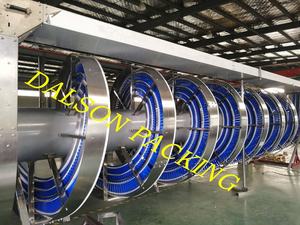 中国動力垂直スパイラルコンベアマシン,カートン降下スパイラルコンベアマシン,フリーパワー重力スパイラルコンベア - Product Image 2