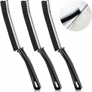 <b>Thin</b> Slim Toilet Cleaning Crevice Brush Kitchen Bathroom Cleaning Tools Window Tile Gap Door <b>Shelf</b> Crevice Cleaner for Bathroom - Product Image 1