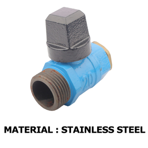 Válvula de bola de latón YOD con brida personalizada, de alta presión, rosca macho, para corte de agua, accesorios de tubería, BSP 1/<span class=keywords><strong>2</strong></span>" 3/4" pulgadas DN20 - Product Image 3