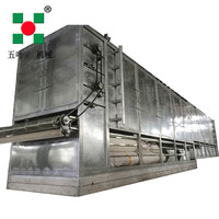 China Leverancier Multi-Layer Riem Droger Hete Lucht Drogen Gedehydrateerde Fruit En Groente Riem Drogers Gember Droogmachine