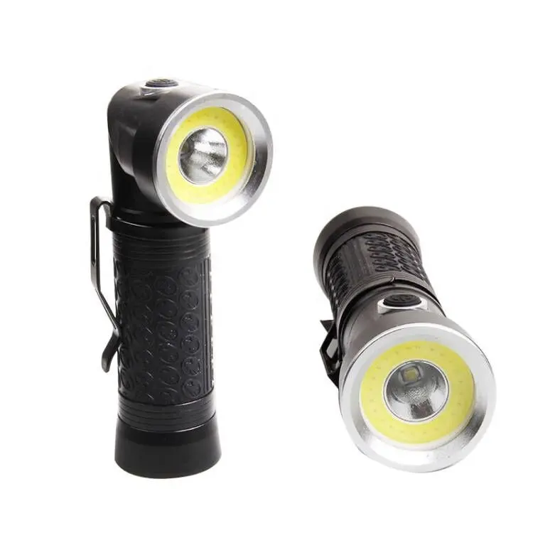 Gran oferta de Wason, herramienta magnética profesional, linterna Led, Robot Flexible de trabajo, luz de antorcha en forma de L con Clip para bolígrafo