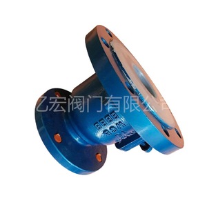 วาล์วบอลสแตนเลส Fq41f46-16c-dn50 แบบมีหน้าแปลน ขนาด 50 มม. พร้อมสารเคลือบ PFA สำหรับสื่อกรดอ่อนและสื่อเบส ประเภทปล่อยตะกรัน - Product Image 3