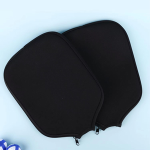 Housses de raquettes de pickleball standard USAPA en nylon noir 8,6 x 12,2 pouces, ajustement universel pour raquettes allongées, sacs de raquettes - Product Image 5