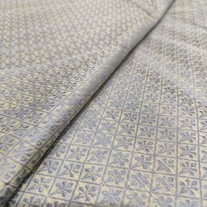 Tela de Seda Cruda de Poliéster Tejida Gris de Lujo, Textil de Textura Premium, Ligera, para Confección de Prendas de Moda, Vestidos, Acolchados, Costura y Manualidades - Product Image 4