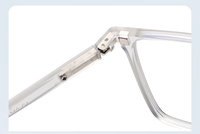 Nouvelles Lunettes de Soleil Magnétiques Carrées Classiques 2026 TR90 pour Hommes et Femmes, Style Affaires, 5-en-1 avec Clip