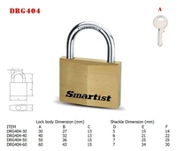 Cadenas en laiton fin de haute sécurité de 20 mm, 30 mm, 40 mm, 50 mm
