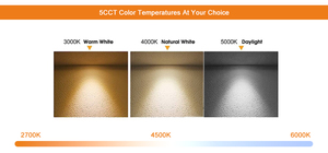 Worbest 12/16inch có thể thu vào LED Vanity ánh sáng TRIAC Dimmable 10%-100% cao <span class=keywords><strong>CRI</strong></span> 3cct có thể thay đổi ETL giấy chứng nhận - Product Image 5