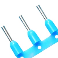 EVN0306 bornes d'extrémité de cordon intacté de Tube borne à sertir électrique connecteur de fil de sertissage embouts de câble 24AWG