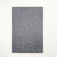 Panneau acoustique moderne en polyester, haute efficacité de réduction du bruit, ignifuge, écologique, NRC 0.98, insonorisant, feutre PET acoustique
