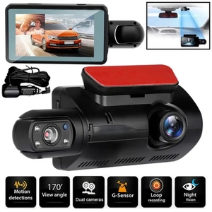 Ống Kính Kép Wifi Dash Cam Xe Ô Tô Hộp Đen HD 1080P Xe Video Ghi Âm Với Tầm Nhìn Ban Đêm G Cảm Biến Vòng Lặp Ghi Âm DVR Xe Máy Ảnh - Product Image 2