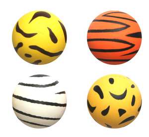 Personalizzabile Logo a forma di cuore sport giocattolo palla 6.3cm di gomma schiuma PP palla per l'esercizio morbido schiuma di gomma - Product Image 3