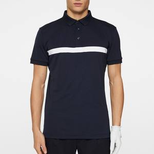 Camisetas de golf de negocios de manga corta de alta calidad para hombre, tela de poliéster transpirable de verano, polos de animales bordados con botones Plus - Product Image 2