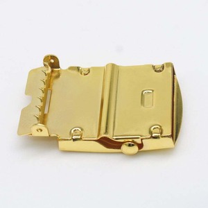 Logo personnalisé 35mm qualité supérieure lisse or argent Web Ceinture <span class=keywords><strong>boucle</strong></span> coulissante en <span class=keywords><strong>fer</strong></span> avec clip arrière - Product Image 6