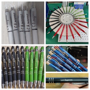 Ov sợi Laser đánh dấu bút hệ thống băng tải mopa sợi Laser kim loại bút bi máy khắc - Product Image 5