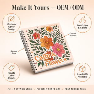 Libro <span class=keywords><strong>da</strong></span> <span class=keywords><strong>Colorare</strong></span> a Spirale Personalizzato per <span class=keywords><strong>Adulti</strong></span>, Servizio OEM ODM Completo, Libro <span class=keywords><strong>da</strong></span> <span class=keywords><strong>Colorare</strong></span> con <span class=keywords><strong>Fiori</strong></span> a Marchio Privato - Product Image 2