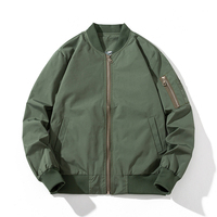 Fabricant OEM, vestes bomber unisexes de qualité supérieure, logo personnalisé populaire, couleur unie