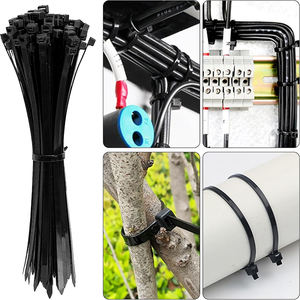 Meilleur prix 2.5x100mm attaches de câble attaches de câble en nylon autobloquantes attaches à glissière en plastique robustes enveloppes ne se cassent jamais - Product Image 5