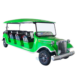 Autobús Turístico Eléctrico Clásico Vintage de Lujo de 14 Plazas, Personalizado de Fábrica, para Hoteles y Resorts - Product Image 2