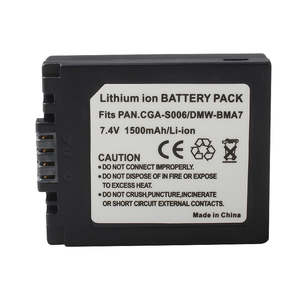 Dmc fz7 fz8 fz18 fz30 fz35 fz38 fz50 máy ảnh kỹ thuật số Li-ion pin 7.4V 1500mAh CGA-S006 cgas006 CGR-S006E DMW-BMA7 BP-DC5 - Product Image 1