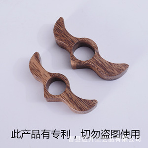 Anillo de lectura para libros Dakai de madera, 9.5x2.5x15cm, para leer en la cama, soporte para páginas - Product Image 4