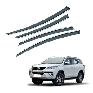 Car Weather Rain Shields Window Visor For Toyota Fortuner 2016 Door Visor