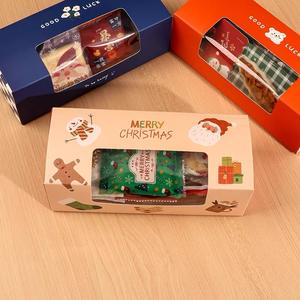 Caja de pastelería/panadería de cartón Kraft hermosa de alta calidad personalizada con caja de ventana de PVC transparente al por mayor Prince - Product Image 3