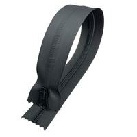 Ventes directes d'usine5 # Glissières de fermeture éclair en métal durables, étanches en nylon, pour textiles de maison et accessoires vestimentaires