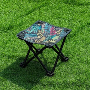 Foldable Portable Fishing <strong>Chair</strong> with Metal Frame 80kg Capacity 600D Oxford Cloth for Durable Outdoor Furniture Use - Product Image 6