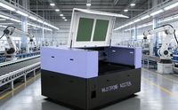 Machine de découpe laser CNC métallique de petite taille avec plateforme automatique, fonctions de soudage, de gravure et de nettoyage