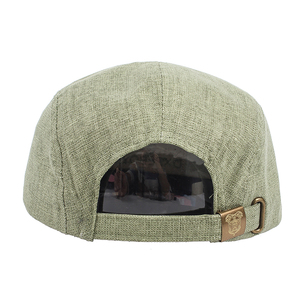 Chapeaux personnalisés en bois de chanvre à 5 panneaux Camp - Product Image 5