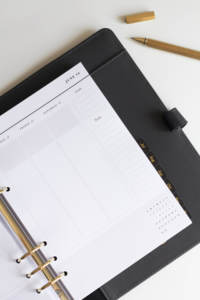 Recharges de papier de qualité supérieure pour agenda 2027, inserts personnalisés pour carnet A5 Filofax à 6 anneaux - Product Image 5