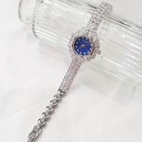 Montre à quartz vintage pour femmes, style décontracté et professionnel, couleur diamant, montre rétro de luxe unique