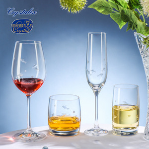 Champagne Glass With Colorful Feather Design For Wedding Occasion - Product Image 2