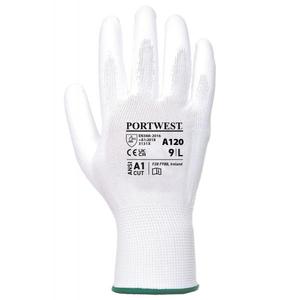 PORTWEST-Gant de paume blanc polyuréthane A120WHRXXXL-GANTS EAN 5036108312122 - Product Image 2