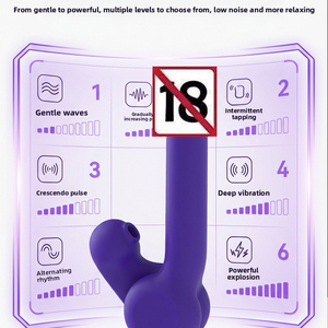 Vibratore Intelligente AI Controllato da App per Donne, Stimolatore Vaginale con Funzione di Suzione, Giocattolo Sessuale per Masturbazione Femminile, Dildo Vibrante Magnetico - Product Image 4