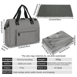 Sac de voyage pour maman, sac à main extérieur pour mère et bébé, sac à couches imperméable pour femme, sac de voyage pour bébé, sac de <span class=keywords><strong>week</strong></span>-<span class=keywords><strong>end</strong></span> pour maman - Product Image 2